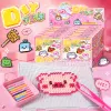 Pink display box, multi-layer storage, gift packaging box, creative cosmetics and jewelry storage box, household storage box Specification image